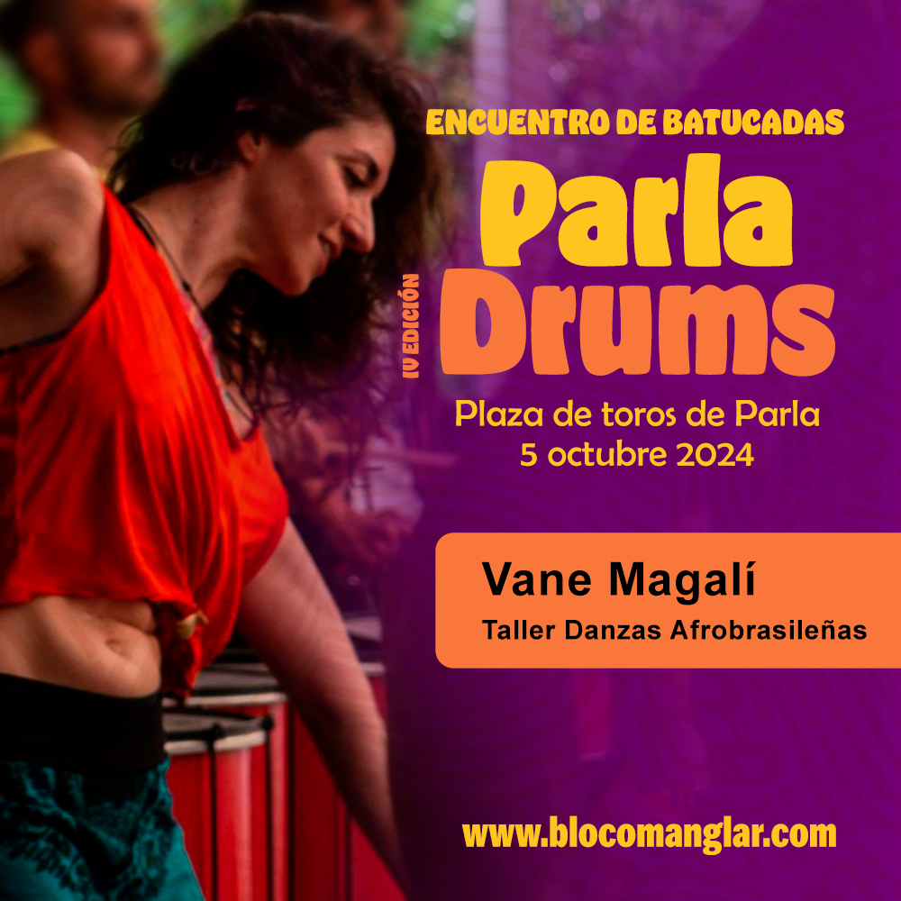 Vane Magalí - Taller danzas afrobrasileñas ParlaDrums